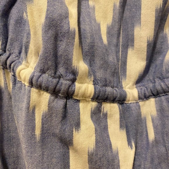 GAP Strapless Ikat Dress with Drawstring Waist - Picture 7 of 9